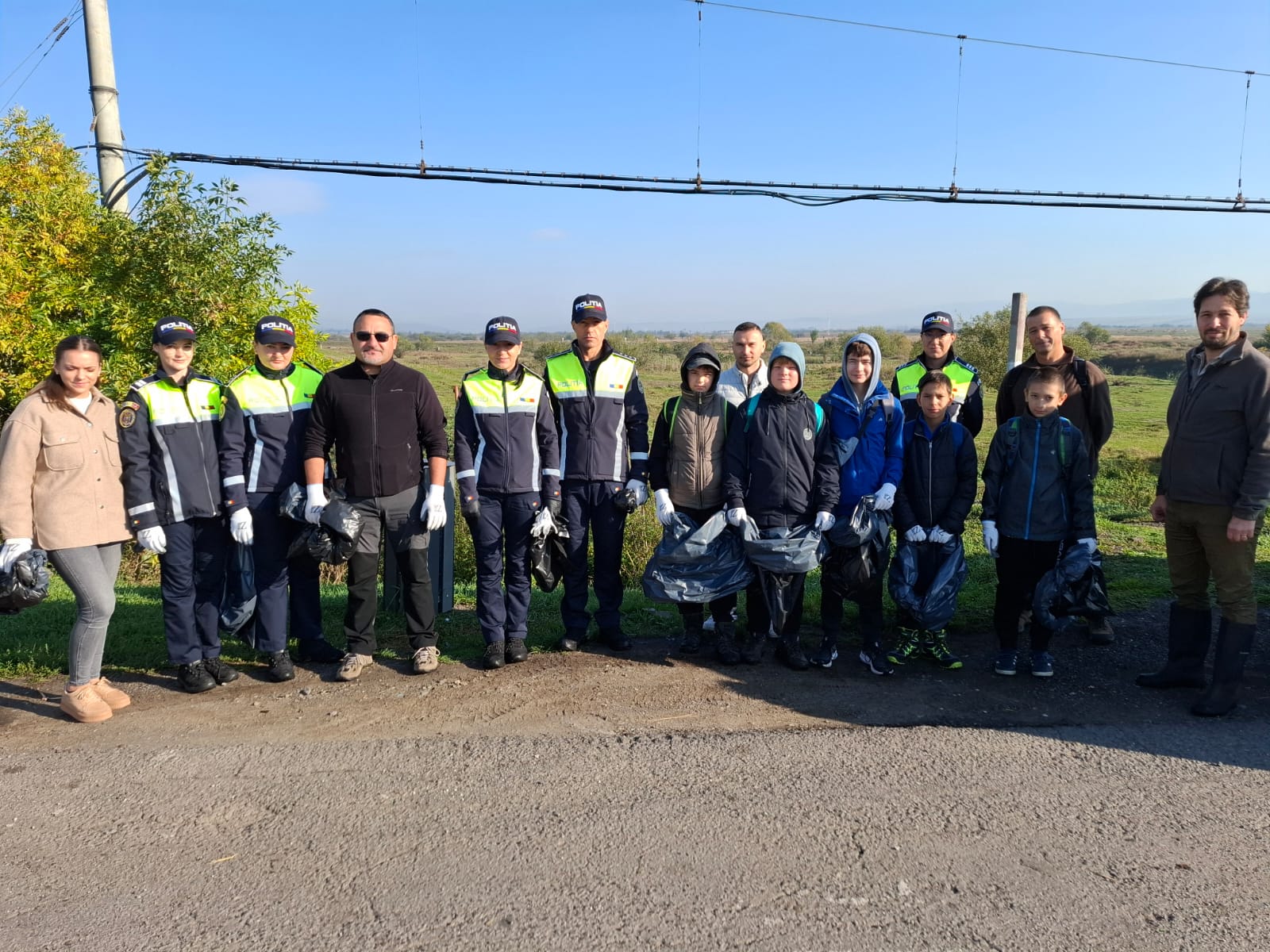 Rendőrök tevékenykedtek a tisztaságért